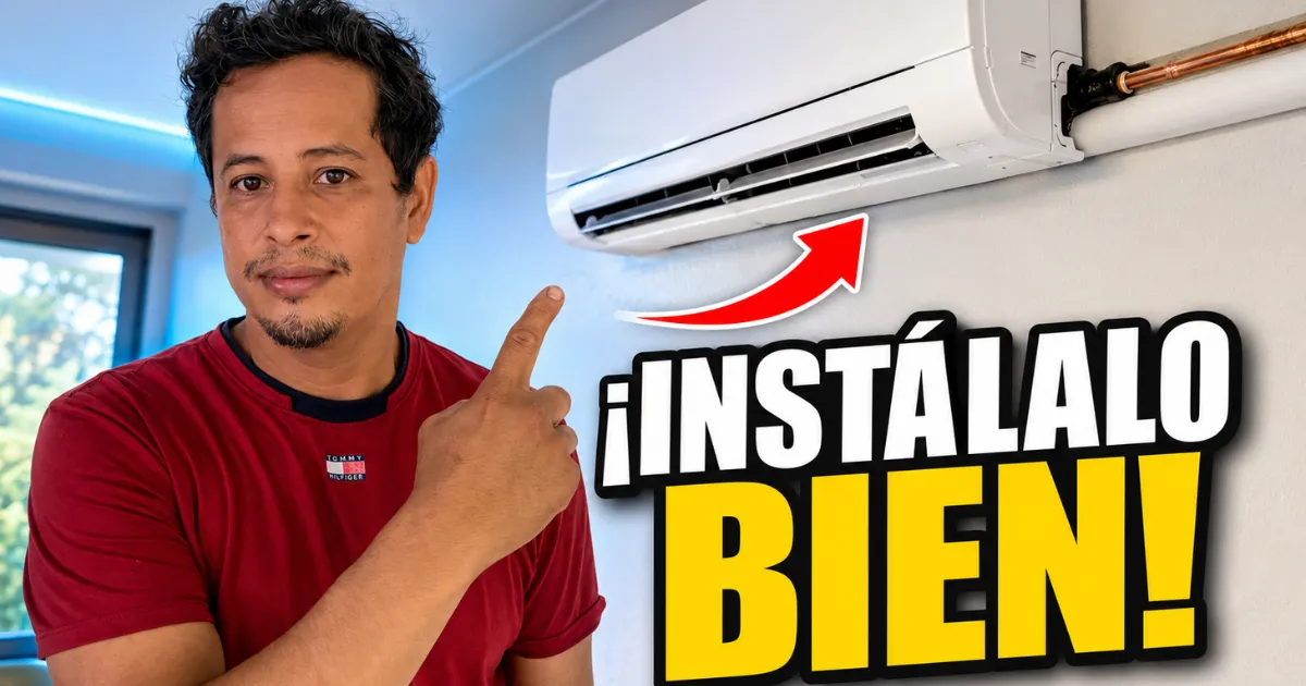 Como instalar corretamente um ar-condicionado tipo split, passo a passo.